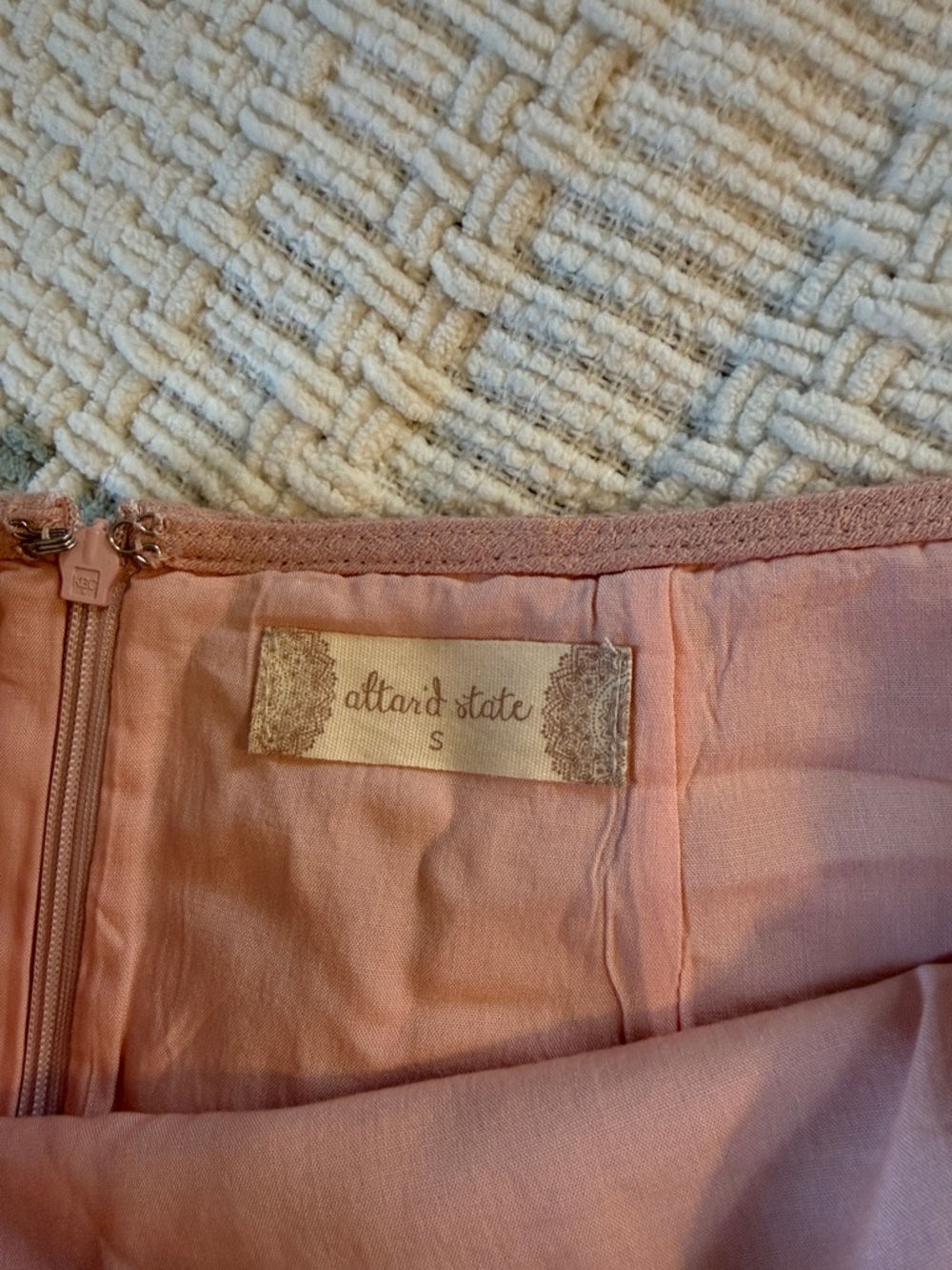 NWT Womens light pink Altar’d State skirt - Picture 4 of 8
